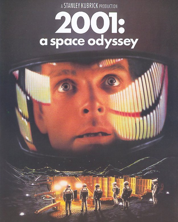 科幻电影《太空漫游2001》海报