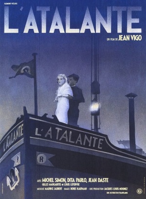 <em>《驳船亚特兰大号》</em>（L'atalante）海报 