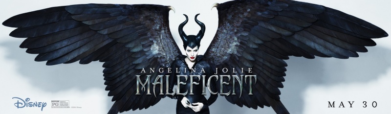 <em>《沉睡魔咒》</em>（Maleficent）海报