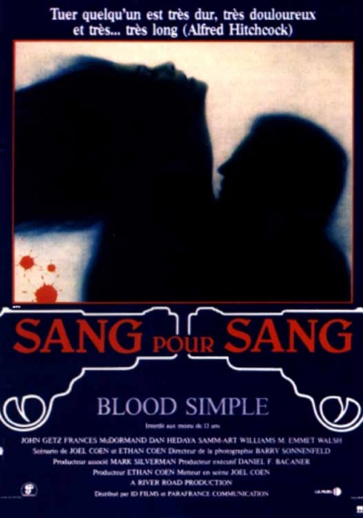 <em>《血迷宫》</em>（Blood Simple）海报