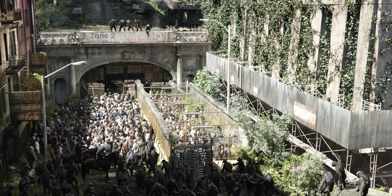 《猩球崛起2》是如何把一群猩猩拍的这么好看的!