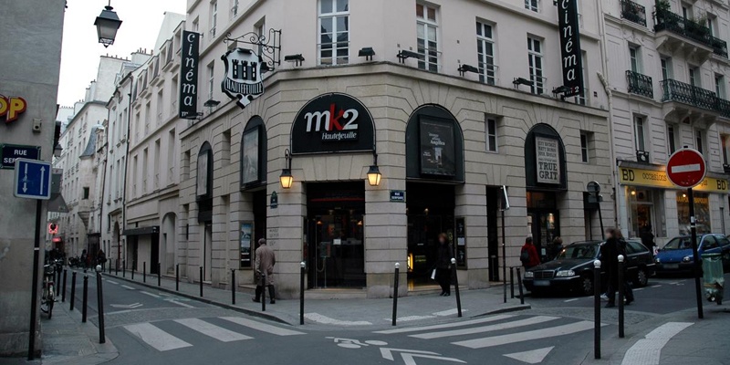巴黎一隅的MK2艺术影院