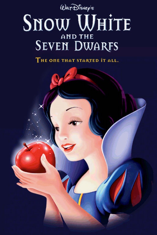 《白雪公主和七个小矮人》动画电影海报
